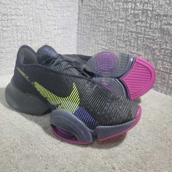 Nike Air Zoom SuperRep 2 Women's Size 9.5 Black Running Sneakers CU5925-010 - Picture 11 of 12